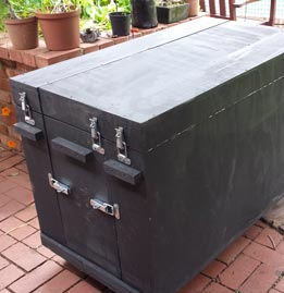 4 x TV LCD Screen Flight Case Flight Case