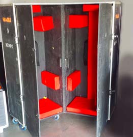 Twin Violoncello Flight Case